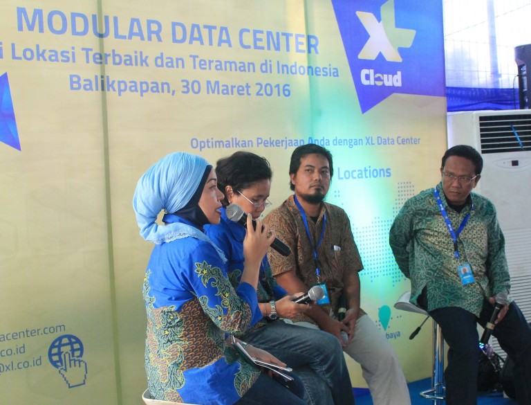 XL Gelar Bedah Infrastruktur Modular Data Center di Balikpapan
