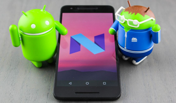 Android N robot