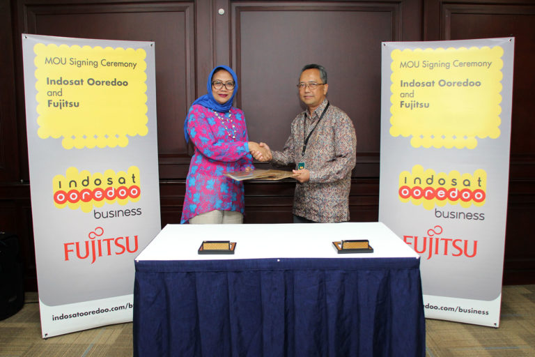 Indosat dan Fujitsu Dukung Akselerasi Transformasi Digital