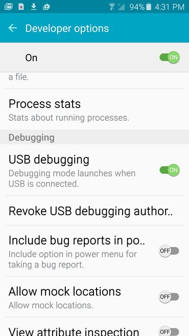 android-enable-usb-debugging