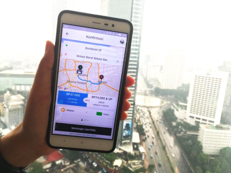 Uber Perluas Lokasi Penurunan uberPOOL ke Jabodetabek