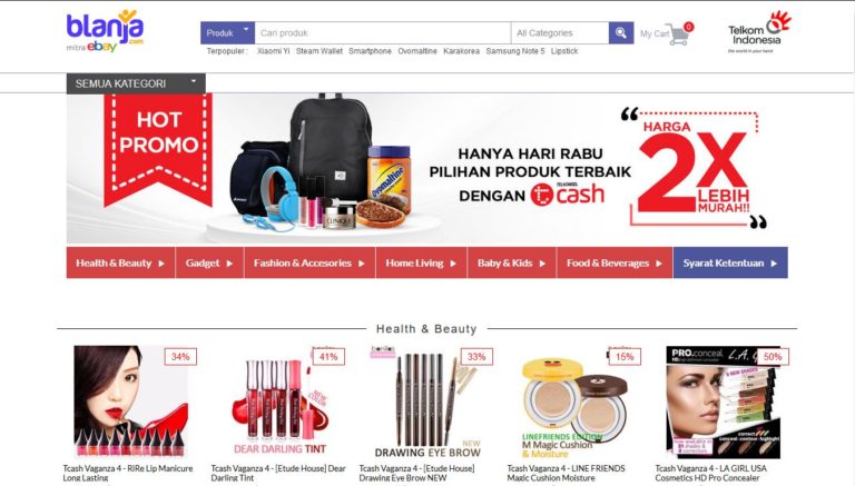 Blanja.com Tawarkan  Belanja Lebih Murah Pakai TCASH