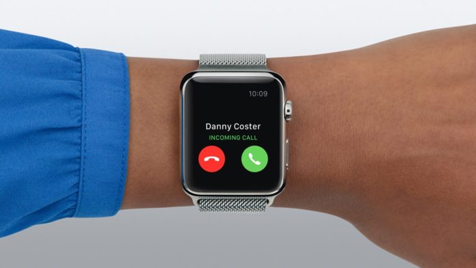 tolak panggilan di Apple Watch