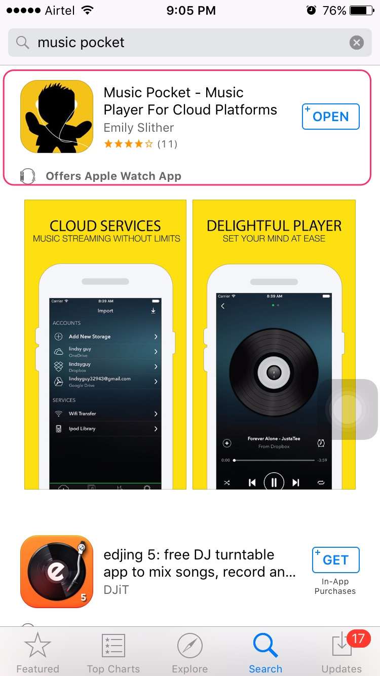 Download Music Pocket