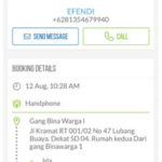 Gojek booking