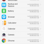 UI settings