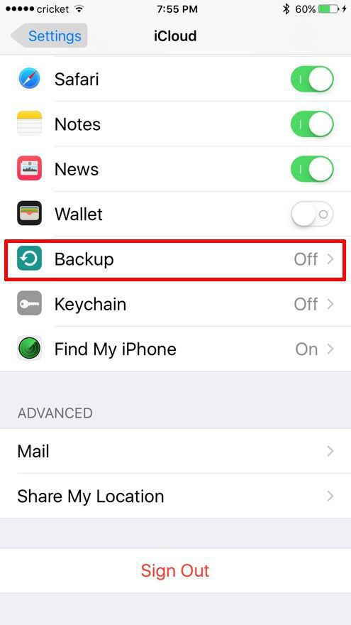 iphone-icloud-backup-in-settings