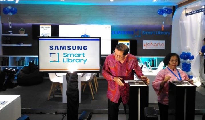 Dorong Program Gemar Baca, Samsung Buka Smart Library