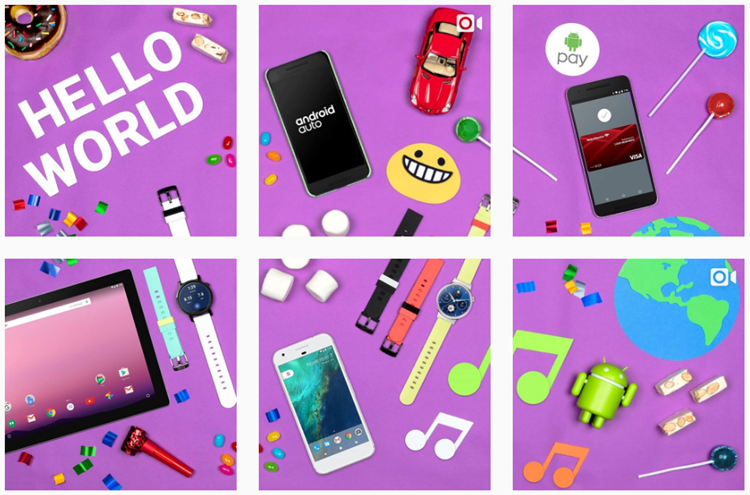 Android juga Punya Akun Instagram Sendiri