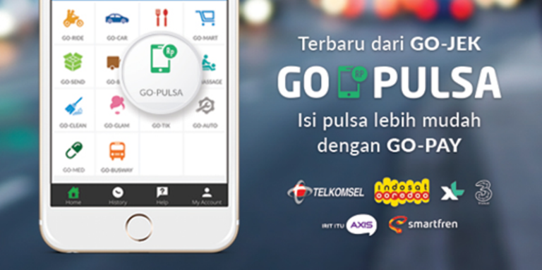 GO-PULSA Mudahkan Pengguna Layanan GO-JEK untuk Isi Ulang Pulsa