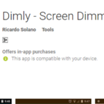 Dimly