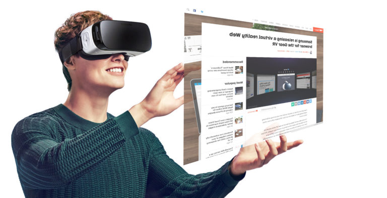 Samsung Petenkan Gear VR dengan Pelacak Mata dan Wajah