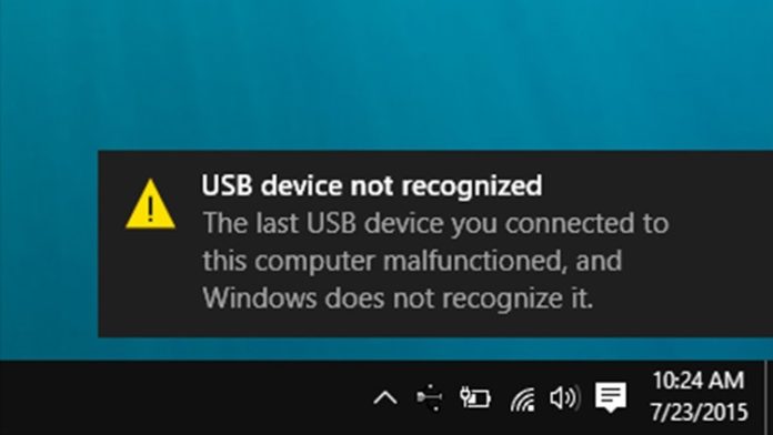 USB tak Terbaca