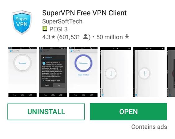 Aplikasi VPN Berbahaya Android
