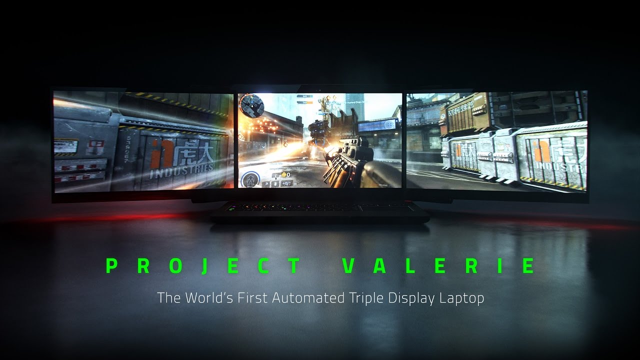 Laptop Gaming Tiga Layar