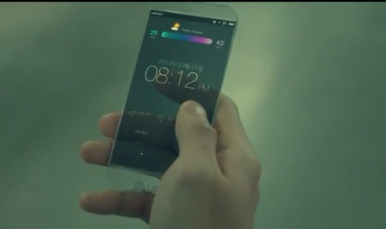 LG Pamer Smartphone Transparan di Drama Tomorrow With You