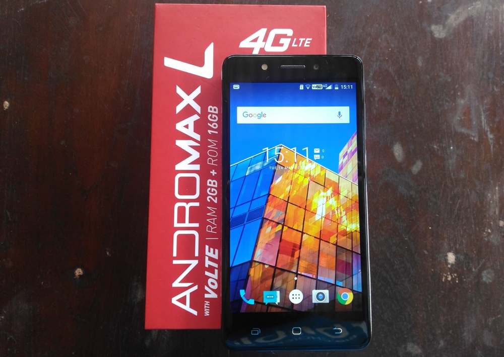 Review Smartfren Andromax L: Smartphone 4G Sejutaan dengan 