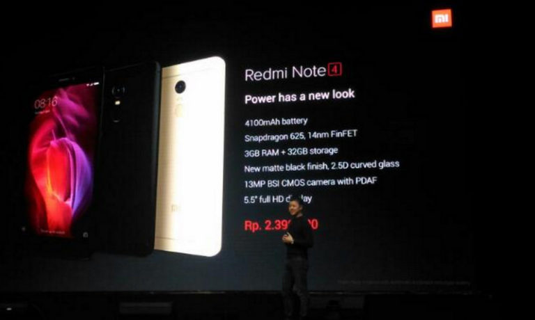 Sambangi Indonesia, Berapa Harga Xiaomi Redmi Note 4?