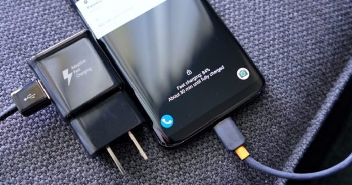 Fast Charging Galaxy S8