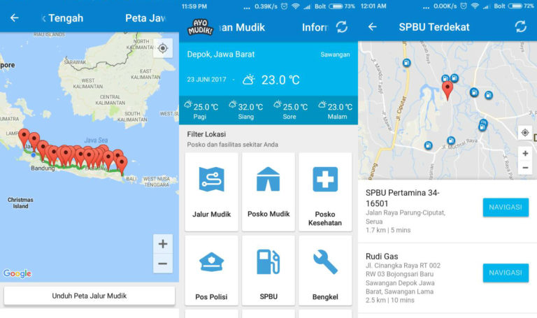 Mudahnya Pantau Jalur Mudik Pakai Aplikasi “Ayo Mudik”