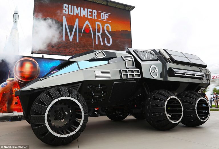NASA Pamer Mobil untuk Planet Mars, Mirip “Batmobile”