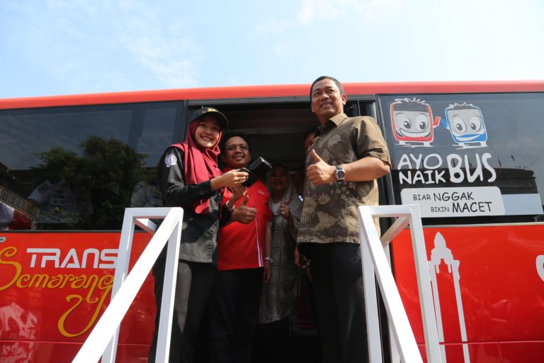 Bus Trans Semarang Kini Bisa Pakai TCASH