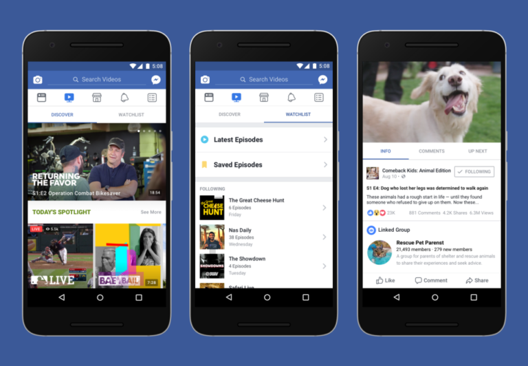 Watch, Layanan Video Facebook Pesaing Youtube