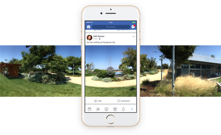 Facebook Sudah Bisa Ambil Foto 360 Derajat, Ini Caranya!
