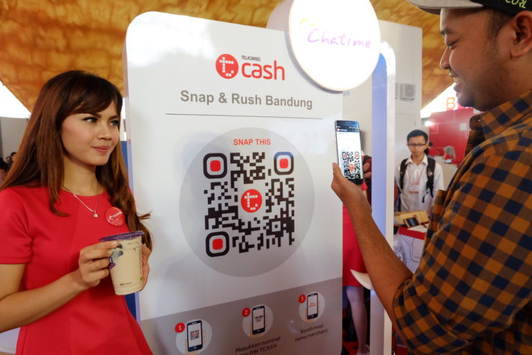 Belanja Pakai TCash Kini Bisa Gunakan Fitur Scan QR Code