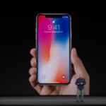 iPhone X layar