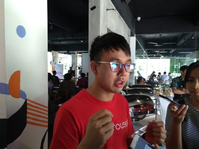 Co-Founder Carousell Marcus Tan (telset.id | nur chadra)