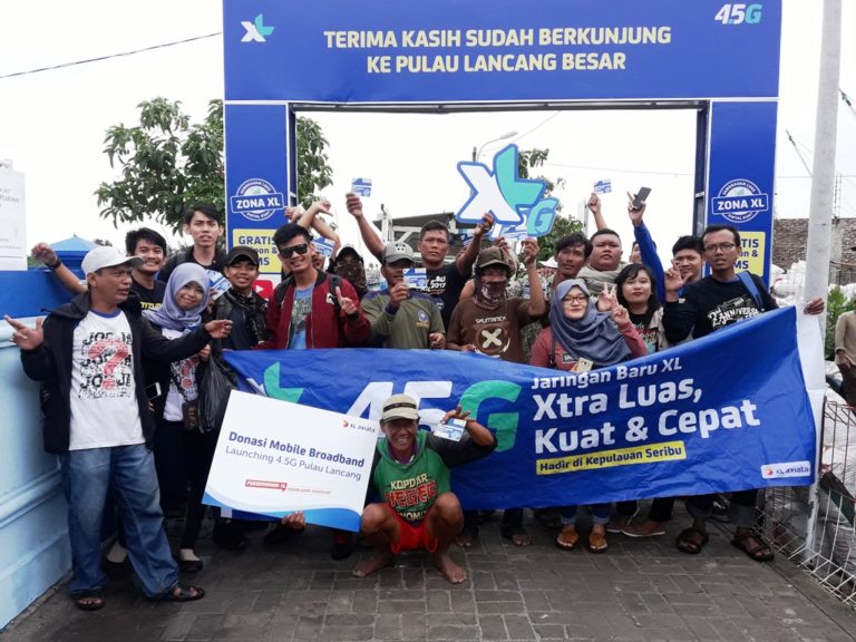 Warga Kepulauan Seribu Nikmati Layanan 4.5G XL