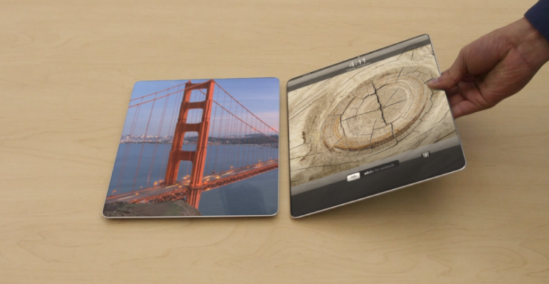 iPad borderless