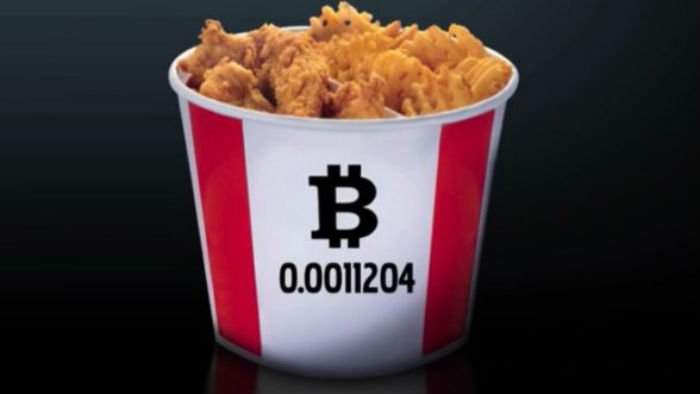 Unik! Beli Paket Ayam di KFC Bisa Pakai Bitcoin