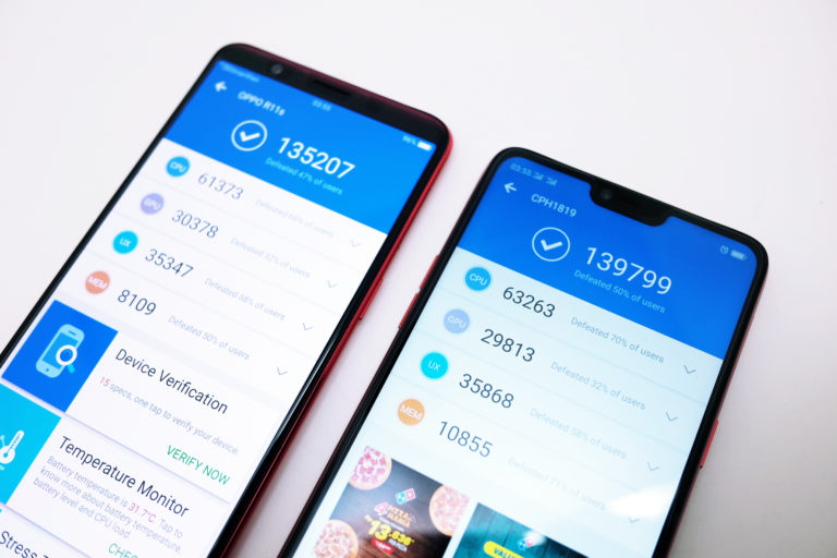 Performa Oppo F7