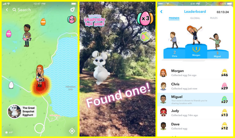 Snapchat Ajak Berburu Telur Paskah