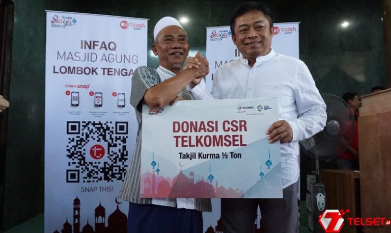 Masjid Agung Praya Lombok Punya ‘Kotak Amal Digital’