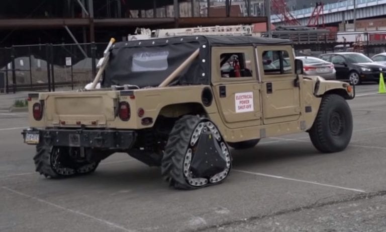 Mirip Transformer, Kendaraan Militer AS Pakai Roda Segitiga