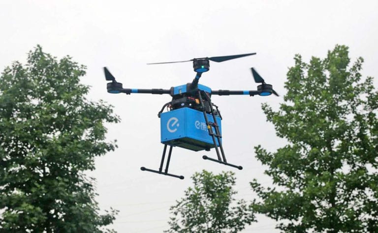 Alibaba Buka Jasa Antar Makanan Pakai Drone