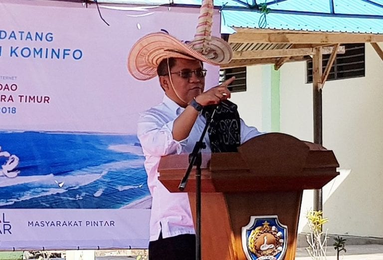 Menkominfo: Pemerintah Sedang Bangun Sarana Komunikasi Besar-besaran