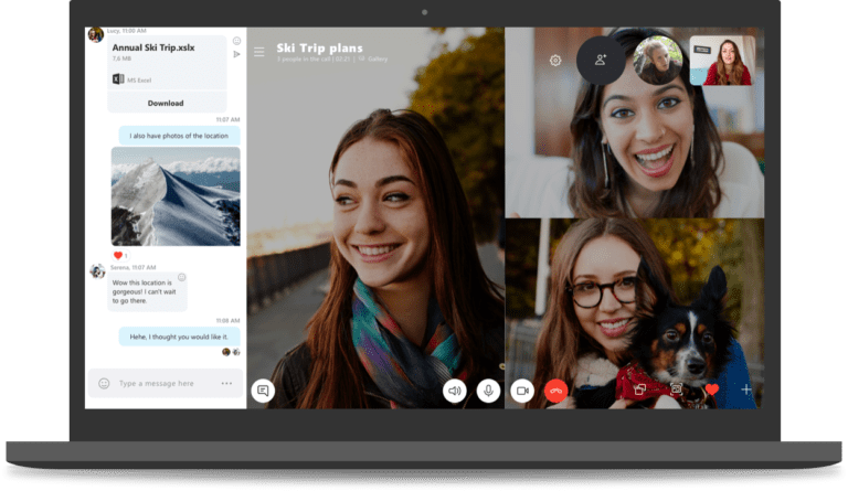 Video Call dengan 24 Orang Sekaligus Pakai Skype 8.0