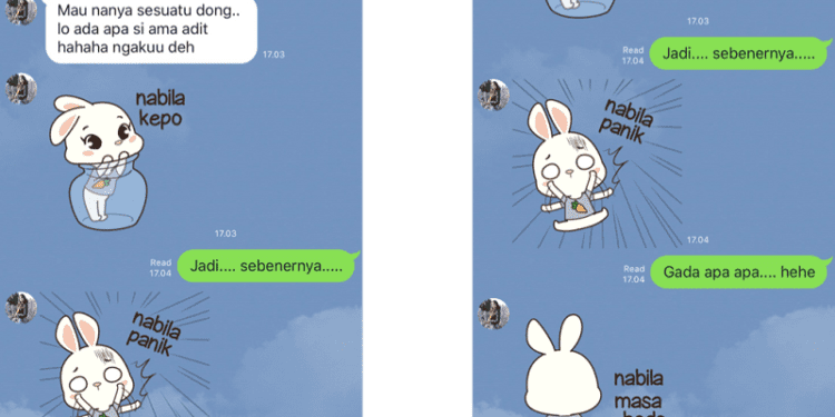 Keren Ada Stiker  Nama  nama  Populer di LINE 