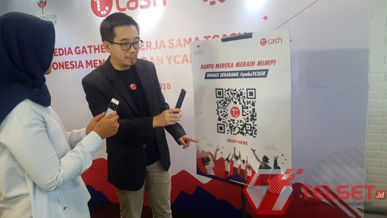 T-Cash Ajak Pengguna Berdonasi Digital untuk Indonesia Mengajar