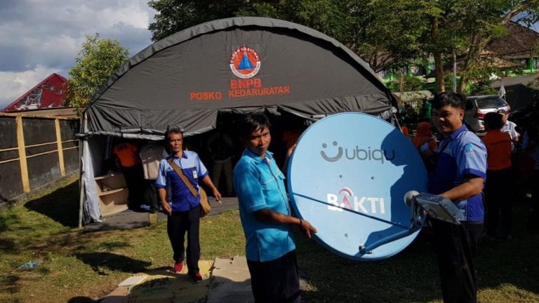 396 Base Station di Lombok Dalam Proses Pemulihan Pasca Gempa
