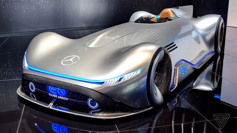 Mobil Listrik Mercy Bertampang Klasik Ini Bisa Kalahkan Mobil F1