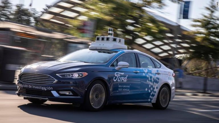 Perkawinan Ford dan Baidu Lahirkan Mobil Otonom