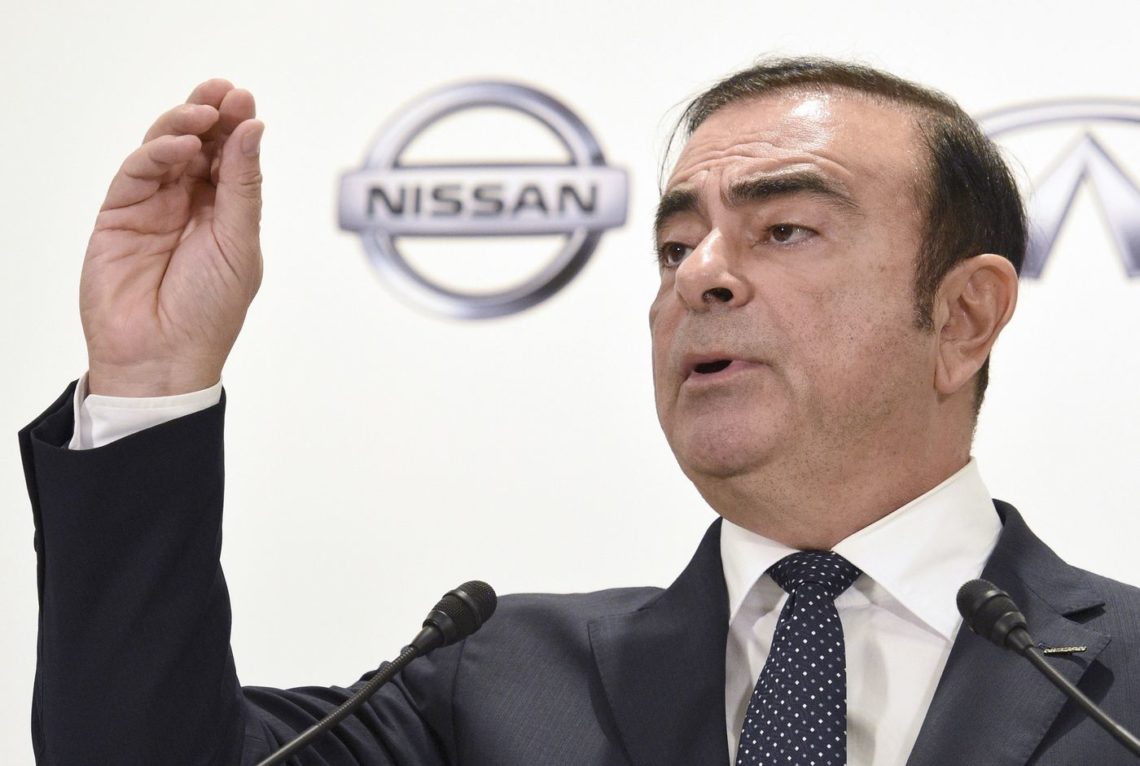 Bos Nissan ditangkap