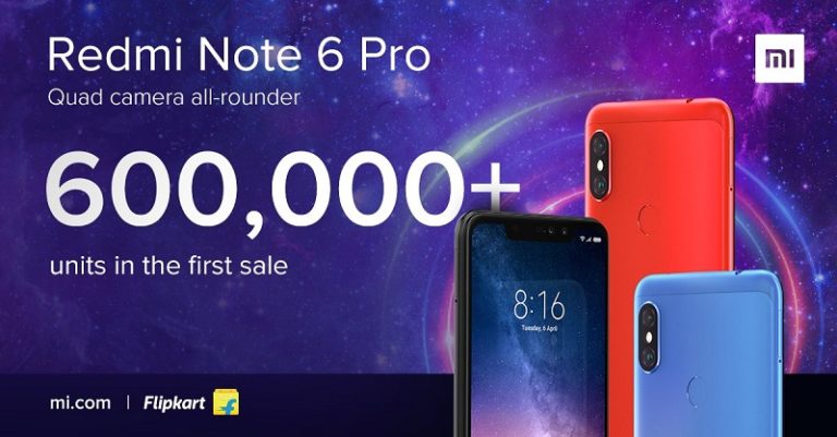 Xiaomi India Jual 600 Ribu Redmi Note 6 Pro di Flash Sale