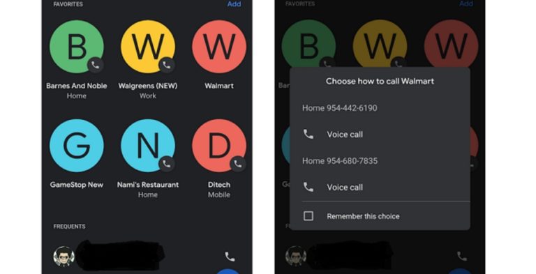 Google Ubah Antarmuka Favourites untuk Aplikasi Phone