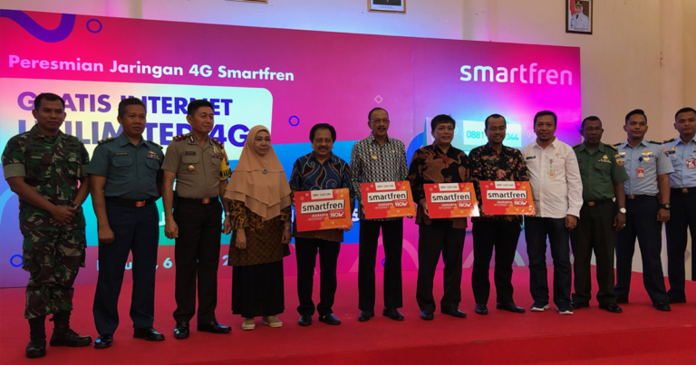 Sebar 4G, Smartfren Dukung Kota Ranai di Natuna Jadi Smart City